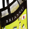Custom Glossy Shiny Laminated PET RPET Recycled Shopping Tote Bag