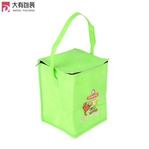 Eco Friendly Portable Ice Pack Mini Fresh Carrier Thermal Wine Bottle Insulated Cooling Cooler Bag