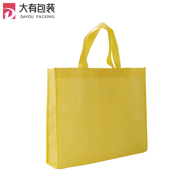 LOW MOQ Cheap Price Promotional Customized Colors Eco Tote Pla Non-Woven Shopping Bag, Recyclable PP Non Woven Bags