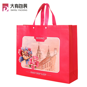 Heat Seal Ultrasonic Recycle Shopping Bag Non Woven Fabric Tote Bag With Plastic Button