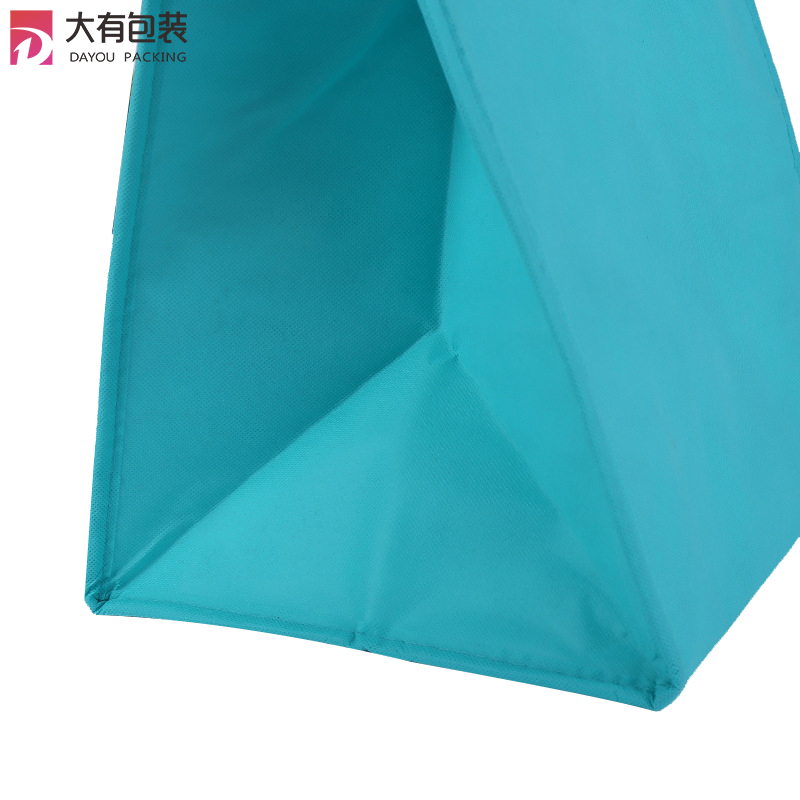 Custom Thermal Lunch Durable Outdoor Trendy Tote Picnic Laminated Pp Non Woven Big Aluminium Foil Insulated Cooler Bag 