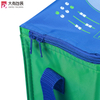 Custom Waterproof Portable 210D Polyester Thermal Insulated Freezer Lunch Cooler Bag With Handles 