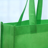 Custom Durable Supermarket Tote Carry Packaging Reusable Non Woven Folding Shopping Bag