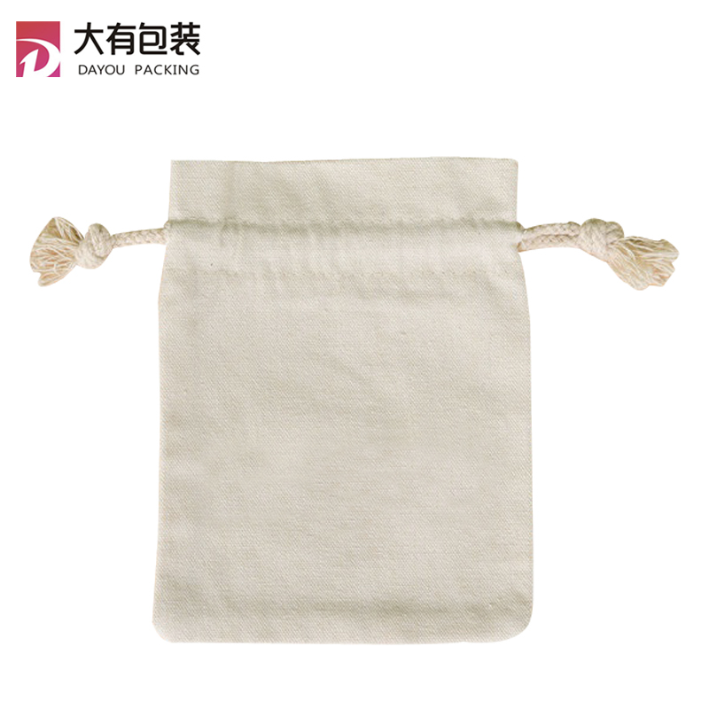 Custom Small Cotton Drawstring Bag