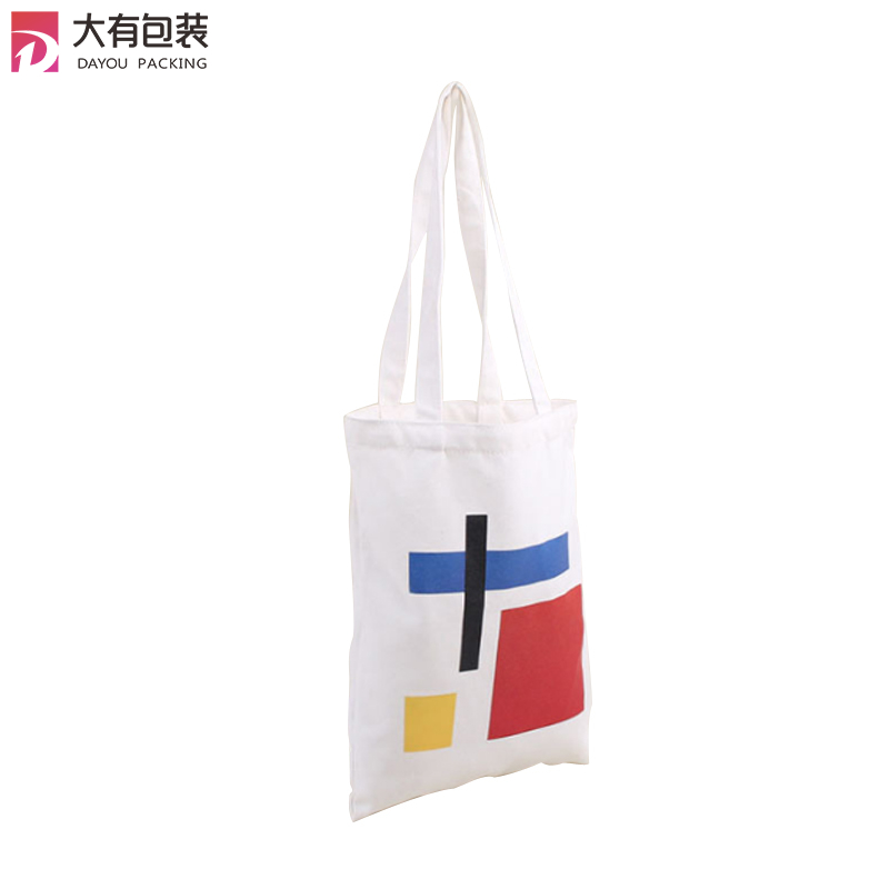  Custom Cheap White Weekend Eco Friendly Blank Ladies Fashion Plain Cotton Canvas Tote Bag for Daily Life