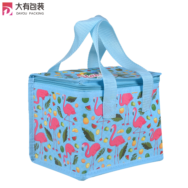 Customized Quality Non Woven Insulated Lunch Food Delivery Bag for Children with Logo Printing