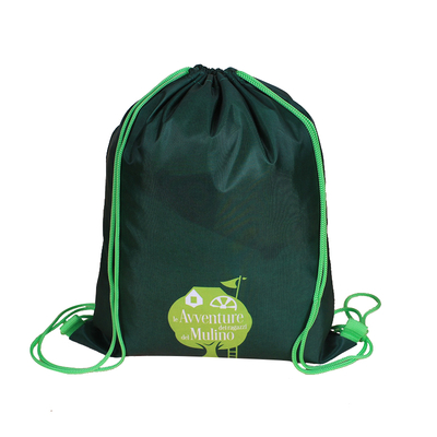 Custom Eco Friendly Non Woven Sport Drawstring Backpack Bag