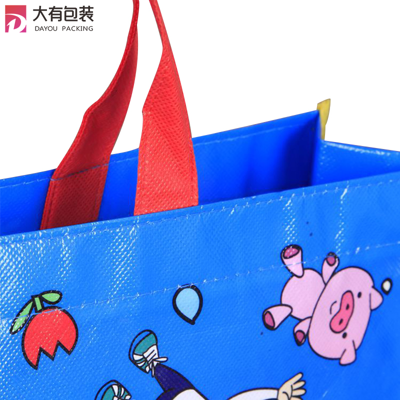Custom Manufacturer Decorative Reusable Printed Pet Toys Pattern Non Woven Grocery Shopping Gift Tote Bag 
