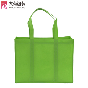 Factory wholesale custom plain reusable eco-friendly non-woven shopping bags