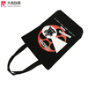 Wholesale Personalised Promotional Cheap Reusable Black Shopping Canvas Cotton Bags
