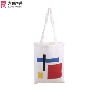  Custom Cheap White Weekend Eco Friendly Blank Ladies Fashion Plain Cotton Canvas Tote Bag for Daily Life