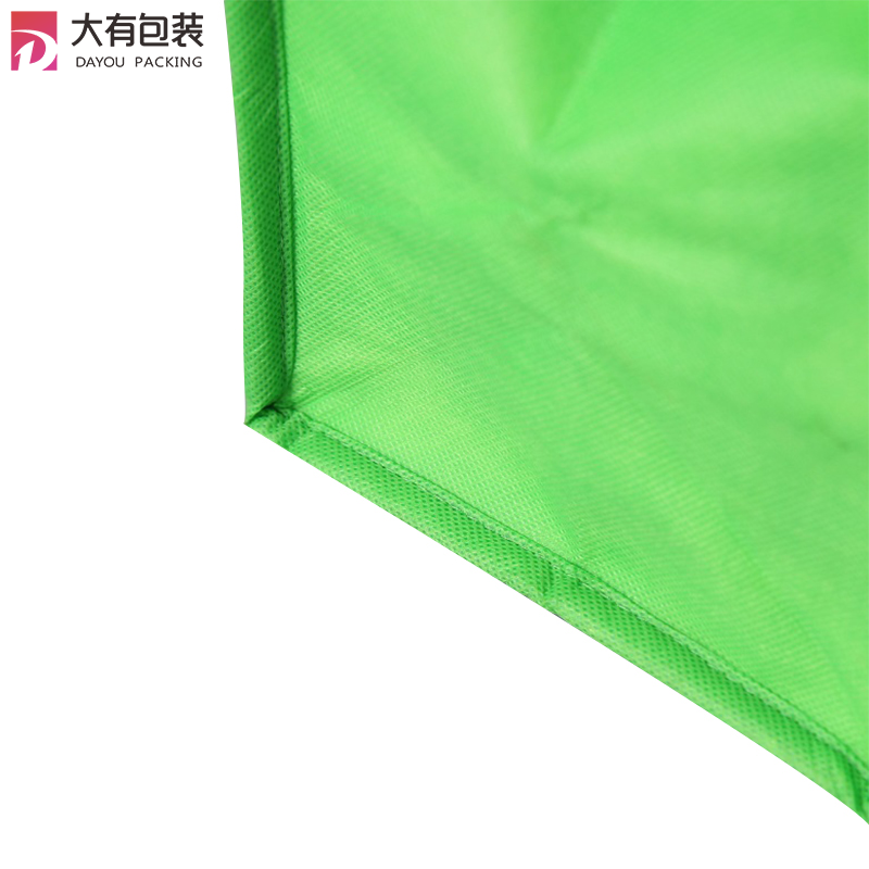 Eco-friendly Green Insulated Cheap Long Handle Box Cooler Recycled Lunch Bag